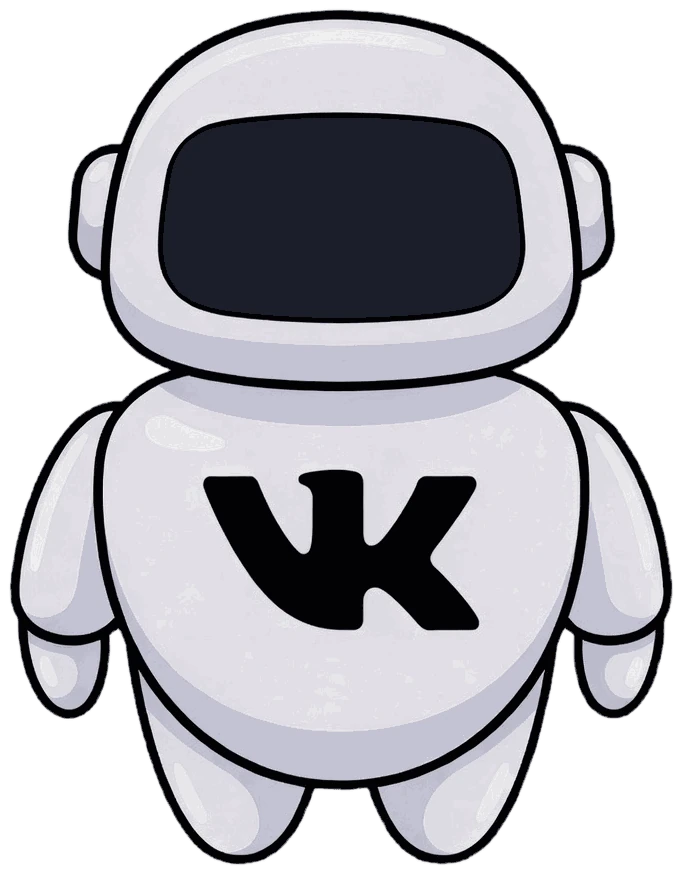 LikeBot — робот с сердечками в глазах